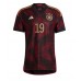 Herren Fußballbekleidung Deutschland Leroy Sane #19 Auswärtstrikot WM 2022 Kurzarm